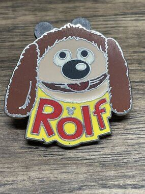 Disney Hidden Mickey Rolf Muppets Trading Pin Badge 2008 KG JD